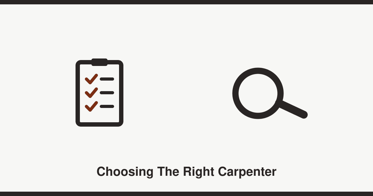 How to choose a good carpenter: checks, quotes and red flags